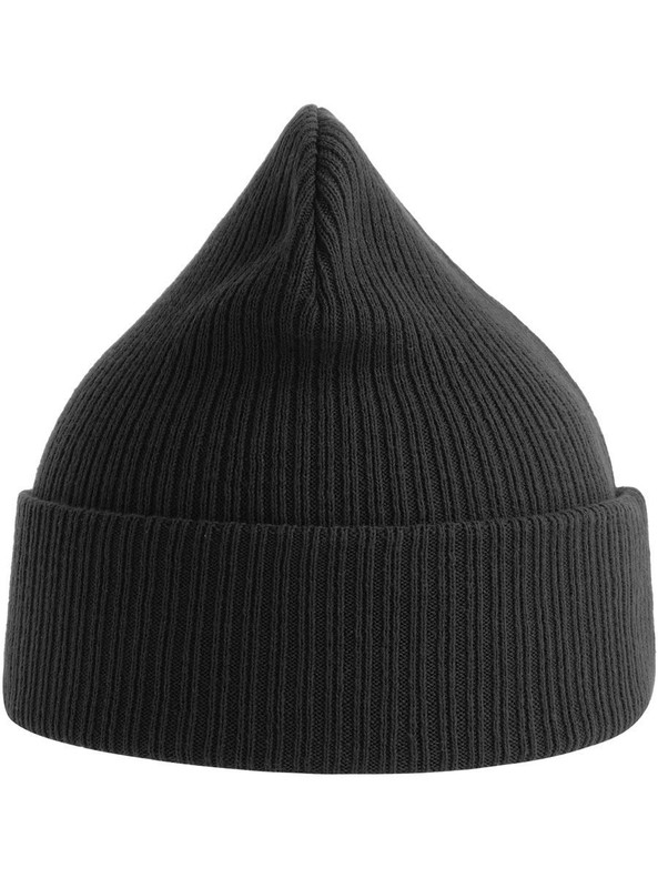 Atlantis ACNELB - Atlantis Nelson S Organic 2x1 Rib Cuffed Beanie
