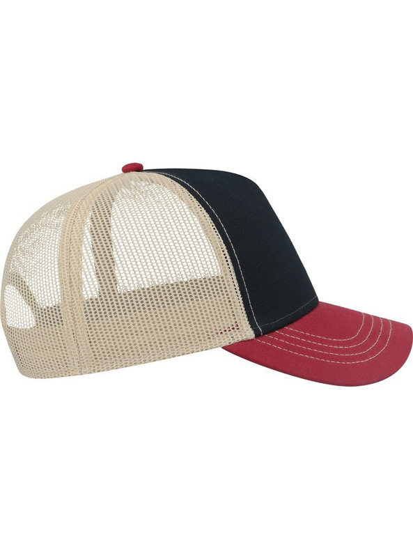 Atlantis ACRACS - Atlantis Rapper Canvas S Recycled 5 Panel Trucker