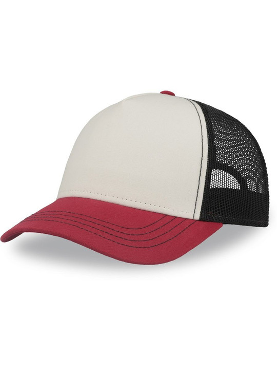 Atlantis ACRACS - Atlantis Rapper Canvas S Recycled 5 Panel Trucker