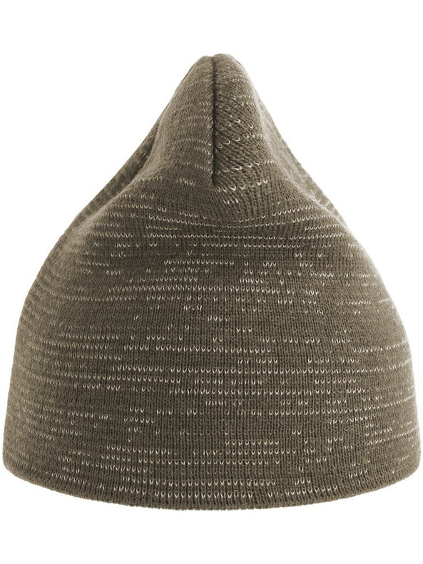 Atlantis ACSHIB - Atlantis Shine Recycled Short Beanie With Reflex Thread
