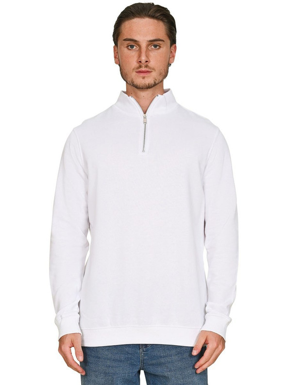 Casual Classics CRBSW50 - Casual Ringspun Blended 280 Core Quarter Zip Sweat