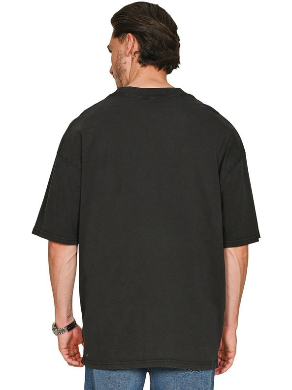 Casual Classics CRBTAC30 - Casual Ringspun 150 Acid Wash Oversize Extended Neck T