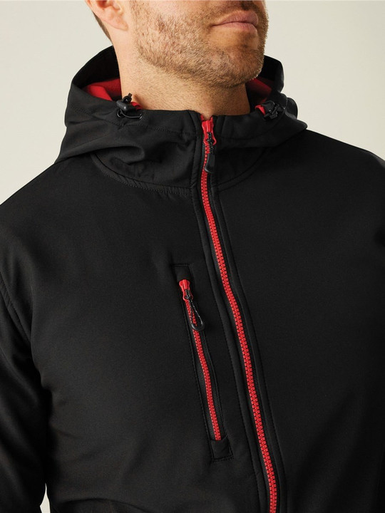 Regatta Professional RTRA705 - Regatta Navigate 2 Layer Hooded Softshell Jacket