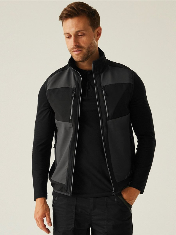 Regatta Professional RTRA907 - Regatta Evolve 2 Layer Softshell Unisex Bodywarmer