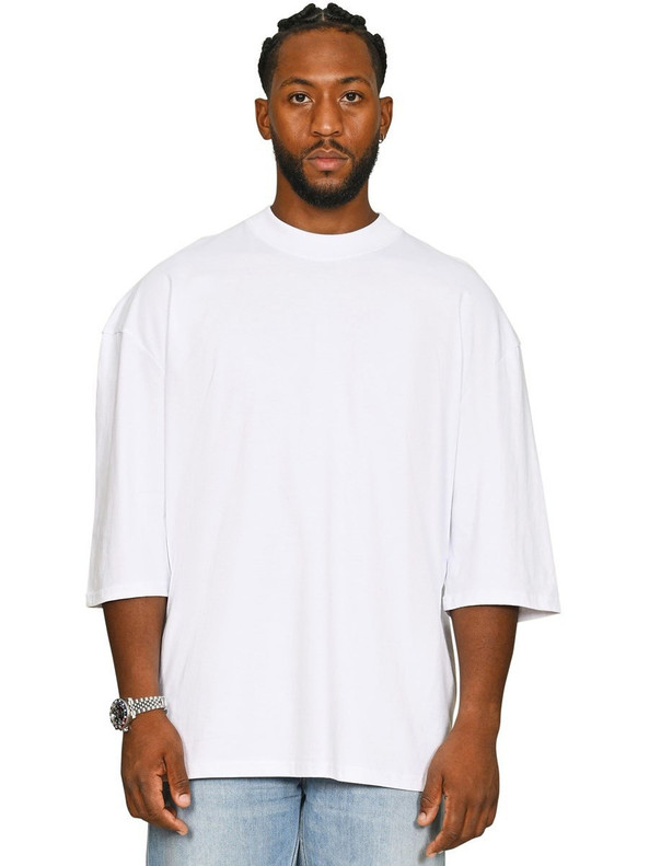 Casual Classics CRBT515 - Casual Ringspun Combed 220 Oversize Extended Neck Half Sleeve Tall T