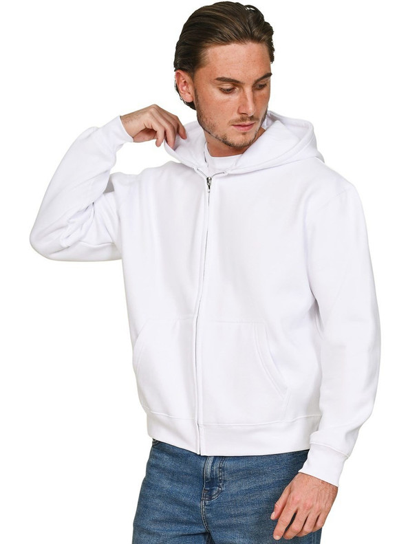 Casual Classics CRBHS255 - Casual Premium Combed 330 Boxy Oversize Tall Zip Hood
