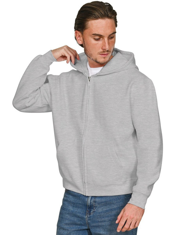 Casual Classics CRBHS250 - Casual Premium Combed 330 Boxy Oversize Zip Hood