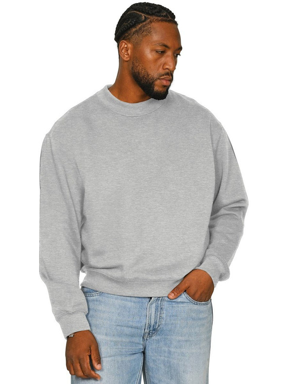 Casual Classics CRBSW205 - Casual Premium Combed 330 Boxy Oversized Extended Neck Tall Sweatshirt