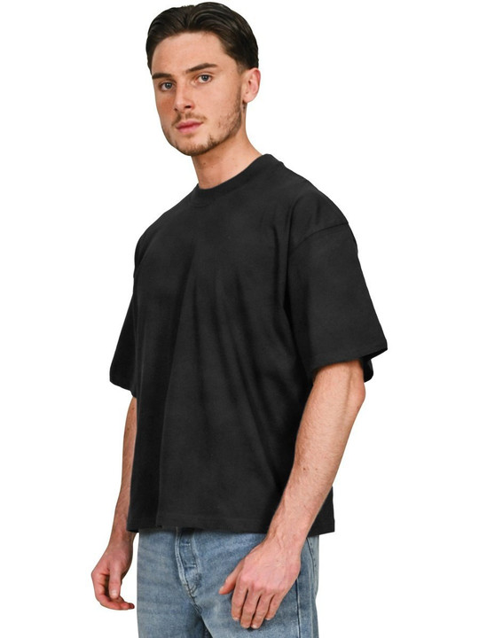 Casual Classics CRBTAC200 - Casual Ringspun Combed 220 Acid Wash Boxy Oversize Extended Neck T