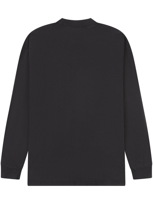 Casual Classics CRBTAC450 - Casual Ringspun Combed 180 Acid Wash Oversize Extended Neck Long Sleeve T
