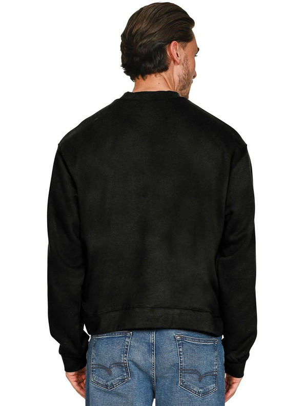 Casual Classics CRBSWAC200 - Casual Premium Combed 330 Acid Wash Boxy Oversized Extended Neck Sweatshirt