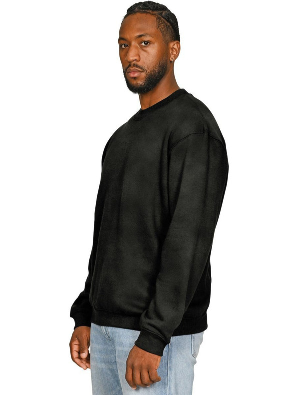 Casual Classics CRBSWAC400 - Casual Premium Combed 330 Acid Wash Oversized Extended Neck Sweatshirt