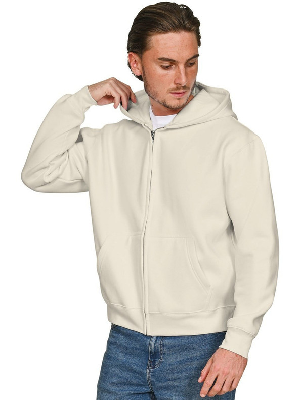 Casual Classics CRBHS50 - Casual Combed 280 Boxy Oversize Zip Hood