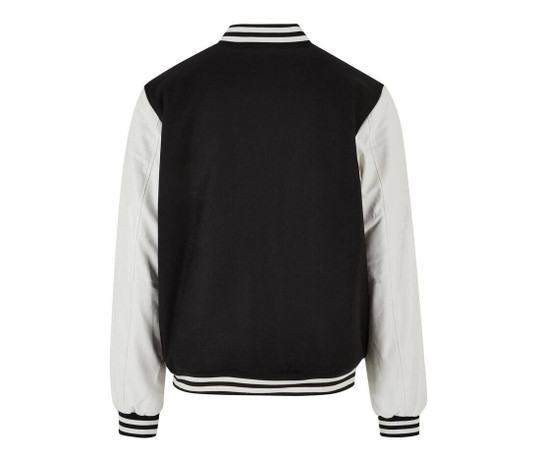 BUILD YOUR BRAND BY269 - OLDSCHOOL COLLEGE JACKET