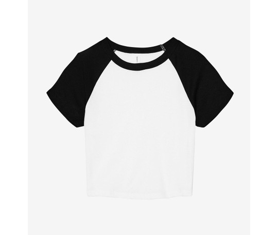 Bella+Canvas BE1201 - WOMEN'S MICRO RIB RAGLAN BABY TEE