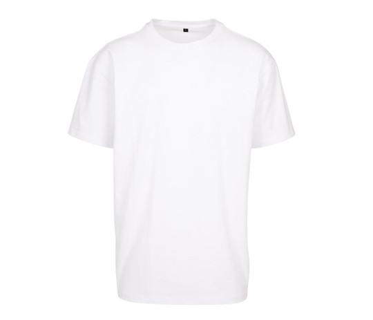 BUILD YOUR BRAND BY102S - ORGANIC HEAVY OVERSIZE TEE