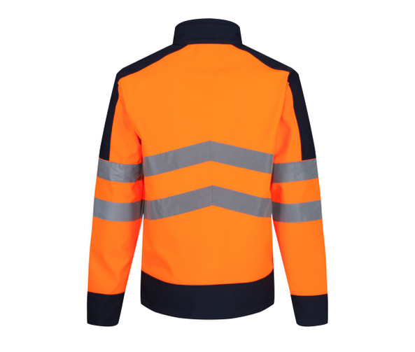 REGATTA RGA625 - Softshell-Jacke mit 3 Lagen in hoher Sichtbarkeit