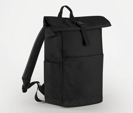 Bag Base BG186 - PREMIUM ÅTERVUNNEN RULLTOPPSRYGGSÄCK