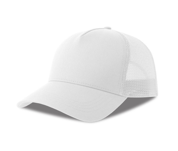 ATLANTIS HEADWEAR AT228 - 5-panel bomuldstrucker-stil kasket