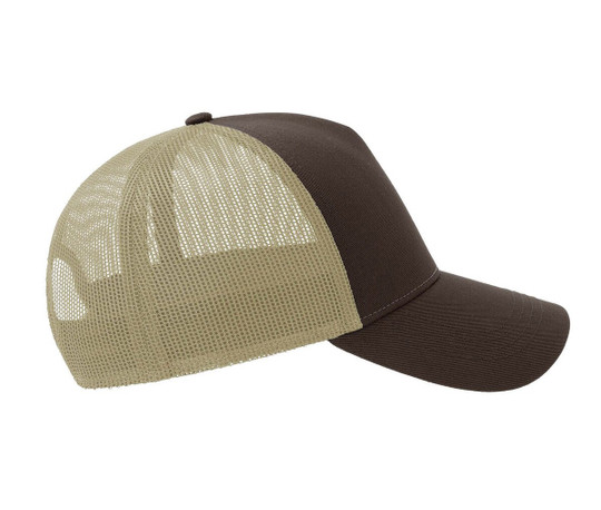 ATLANTIS HEADWEAR AT228 - 5-Panel-Cap im Trucker-Stil aus Baumwolle
