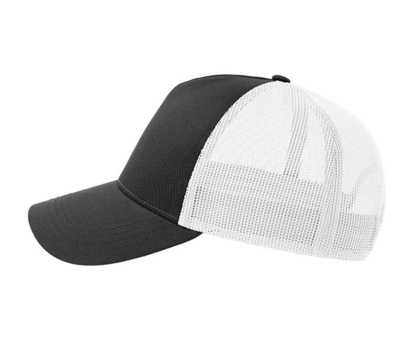 ATLANTIS HEADWEAR AT228 - 5-panel cotton trucker-style cap