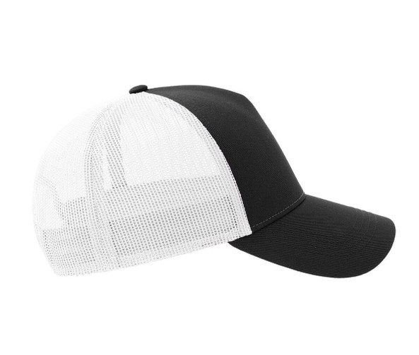 ATLANTIS HEADWEAR AT228 - 5-panel cotton trucker-style cap