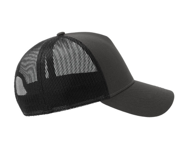ATLANTIS HEADWEAR AT228 - 5-panel cotton trucker-style cap