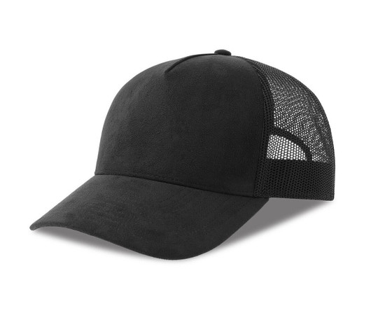 ATLANTIS HEADWEAR AT277 - Faux suede trucker-style cap