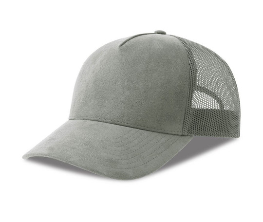 ATLANTIS HEADWEAR AT277 - Faux suede trucker-style cap