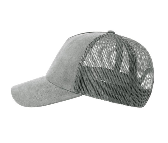 ATLANTIS HEADWEAR AT277 - Faux suede trucker-style cap
