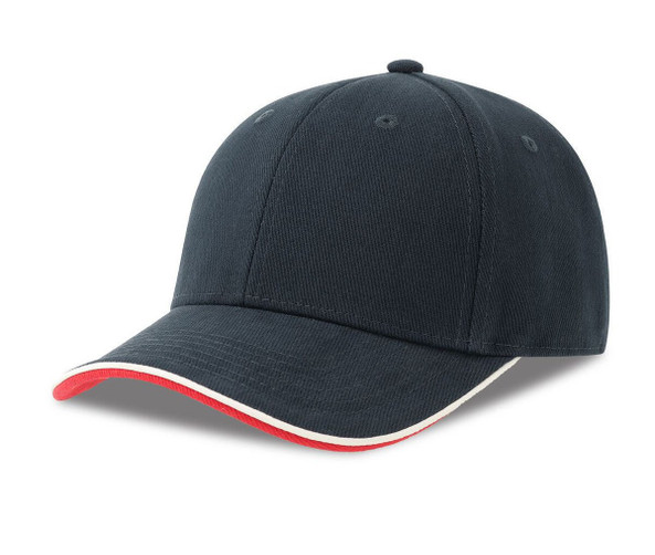 ATLANTIS HEADWEAR AT290 - Casquette 6 pans contrastée