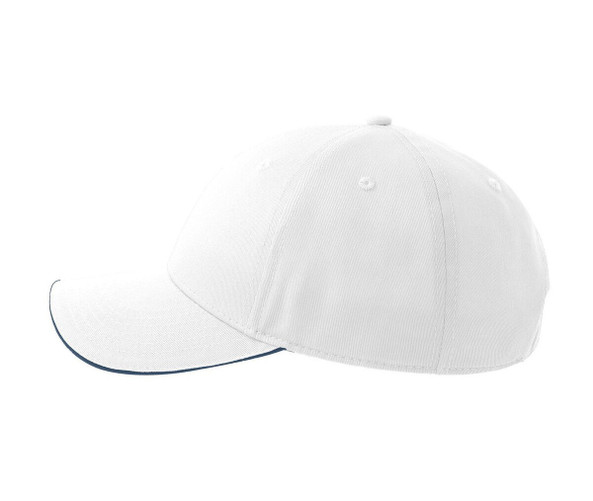 ATLANTIS HEADWEAR AT291 - 6-panel cap with sandwich piping