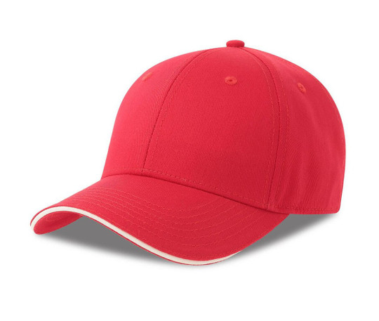 ATLANTIS HEADWEAR AT291 - 6-panel pet met sandwich piping