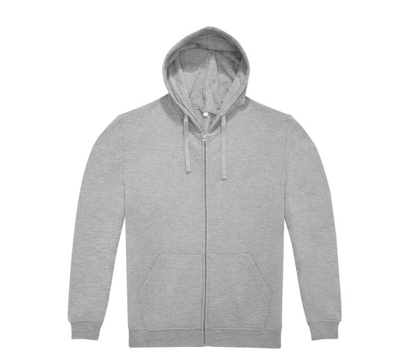 B&C ID224 - Sweat zippé à capuche unisexe