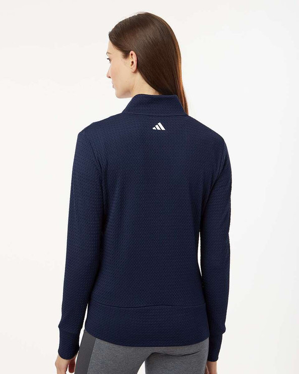 Adidas A1007 - Women's Ultimate Textured Full-Zip Jacket