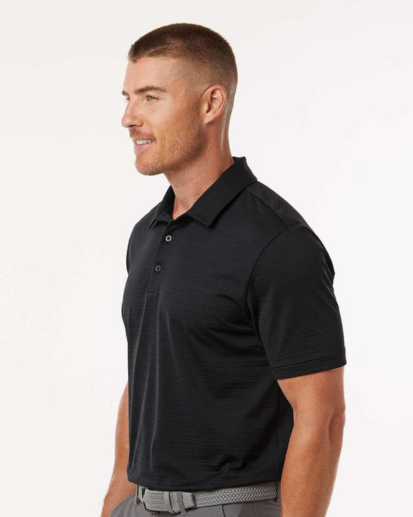 Adidas A704 - Textured Stripe Polo