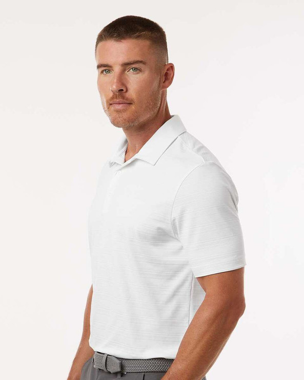 Adidas A704 - Textured Stripe Polo