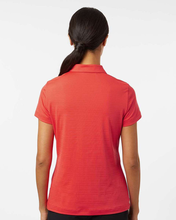Adidas A707 - Women's Textured Stripe Polo