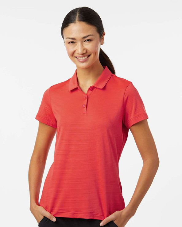 Adidas A707 - Women's Textured Stripe Polo