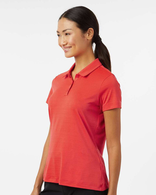 Adidas A707 - Women's Textured Stripe Polo