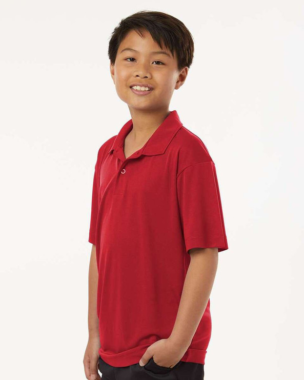 AllPro 41800Y - Pro-Lock Youth Performance Polo