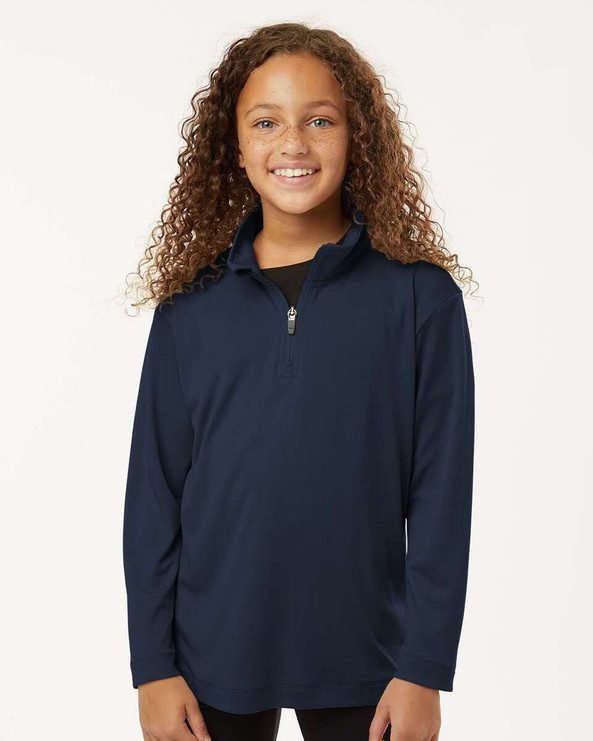 AllPro 41870Y - Pro-Lock Youth Performance Quarter-Zip Pullover