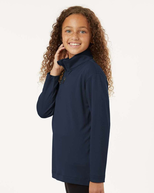 AllPro 41870Y - Pro-Lock Youth Performance Quarter-Zip Pullover