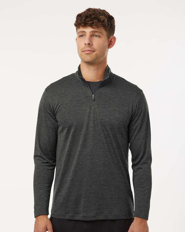 AllPro 4HM700 - Performance Mélange Quarter-Zip Pullover