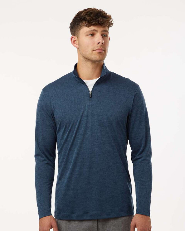 AllPro 4HM700 - Performance Mélange Quarter-Zip Pullover
