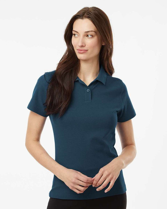 AllPro 62800L - Polo de piqué para mujer