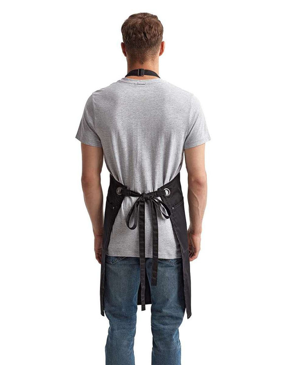 Artisan Collection by Reprime RP121 - Barley Recycled Bib Apron with Pocket