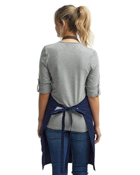 Artisan Collection by Reprime RP123 - Delantal con peto y bolsillo Espresso