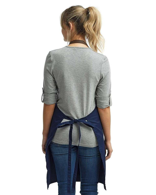 Artisan Collection by Reprime RP123 - Espresso Bib Apron with Pocket