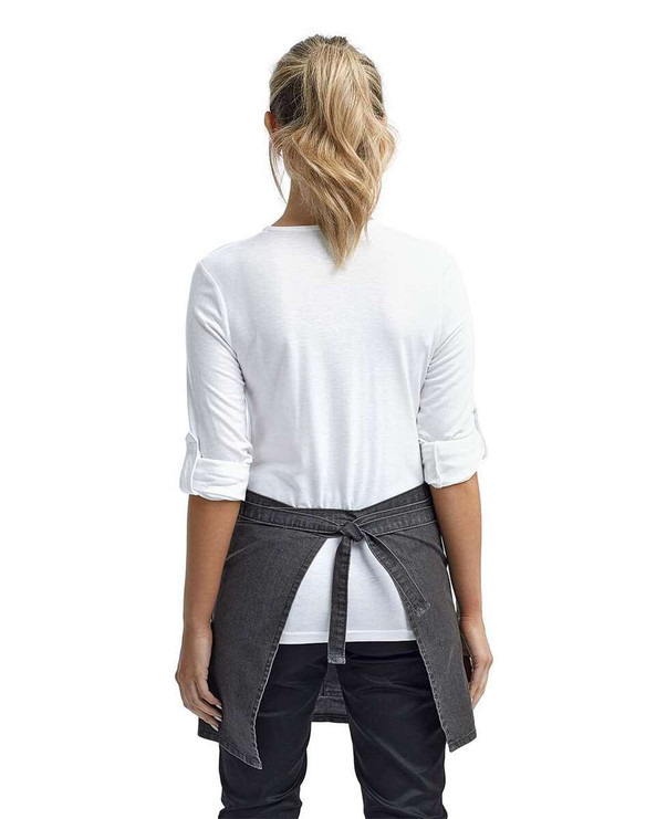 Artisan Collection by Reprime RP125 - Four-Pocket Jeans Stitch Denim Waist Apron